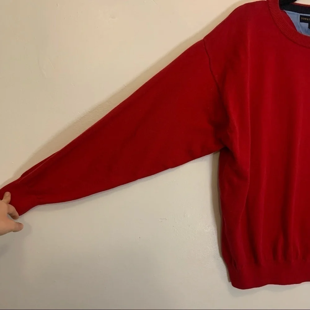 Tommy Hilfiger Golf Vneck Classic Pullover Sweater